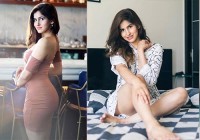 Bom diggy diggy song fame actress Sakshi Malik viral photos